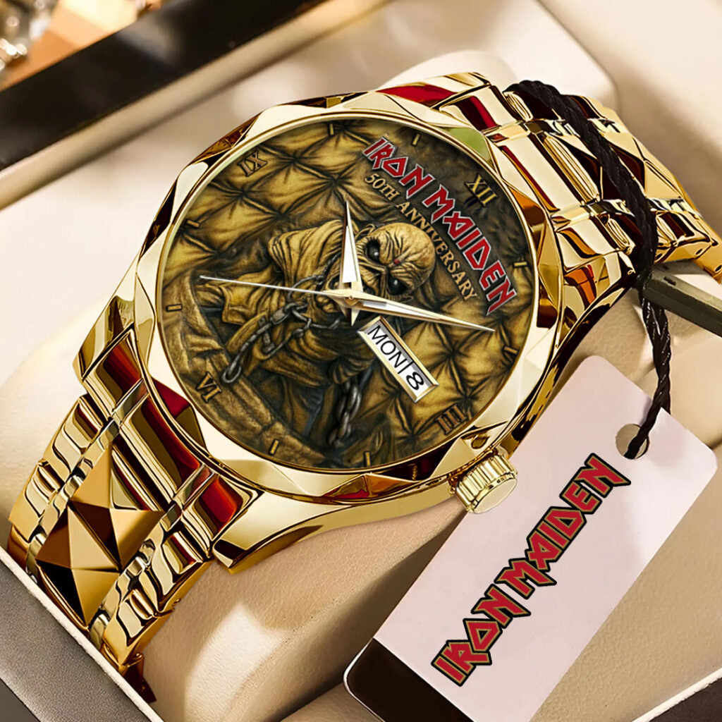 Iron Maiden Alloy Luxury Quartz Watch - GNE NEW538