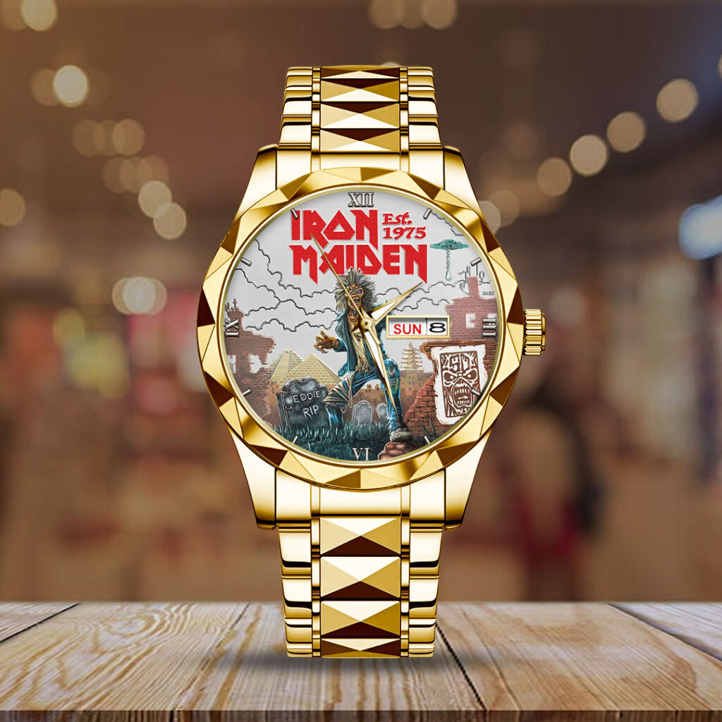 Iron Maiden Alloy Luxury Quartz Watch - HOATT 11740
