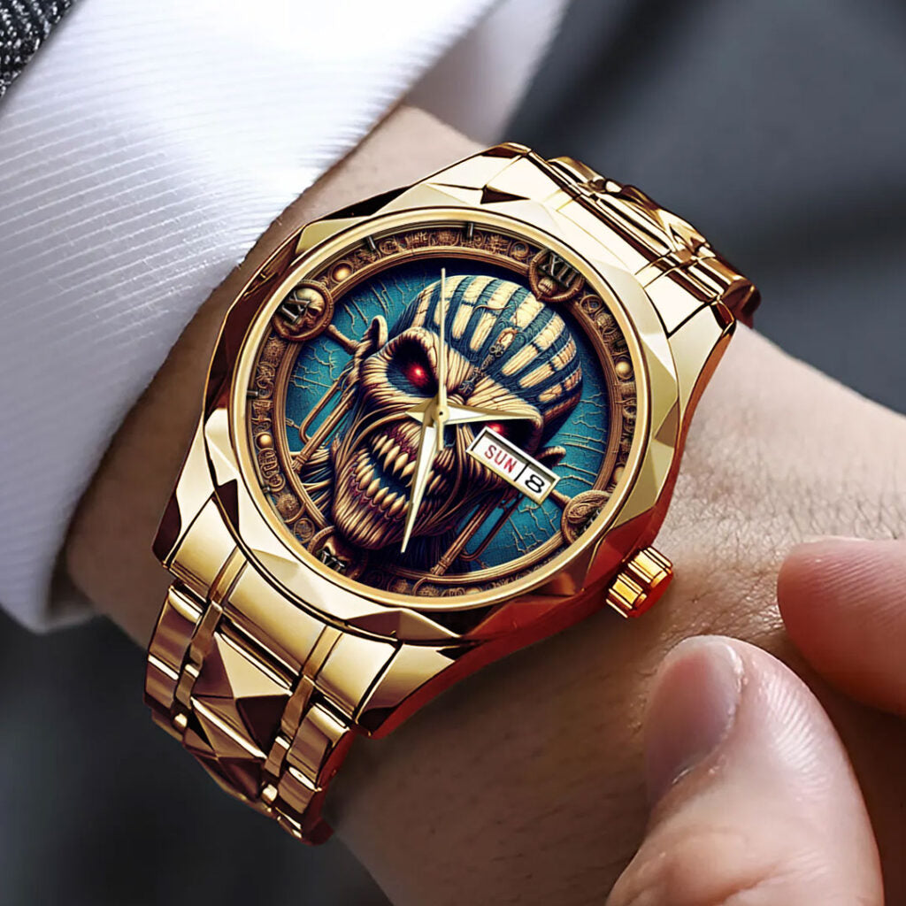 Iron Maiden Alloy Luxury Quartz Watch - HOATT12413