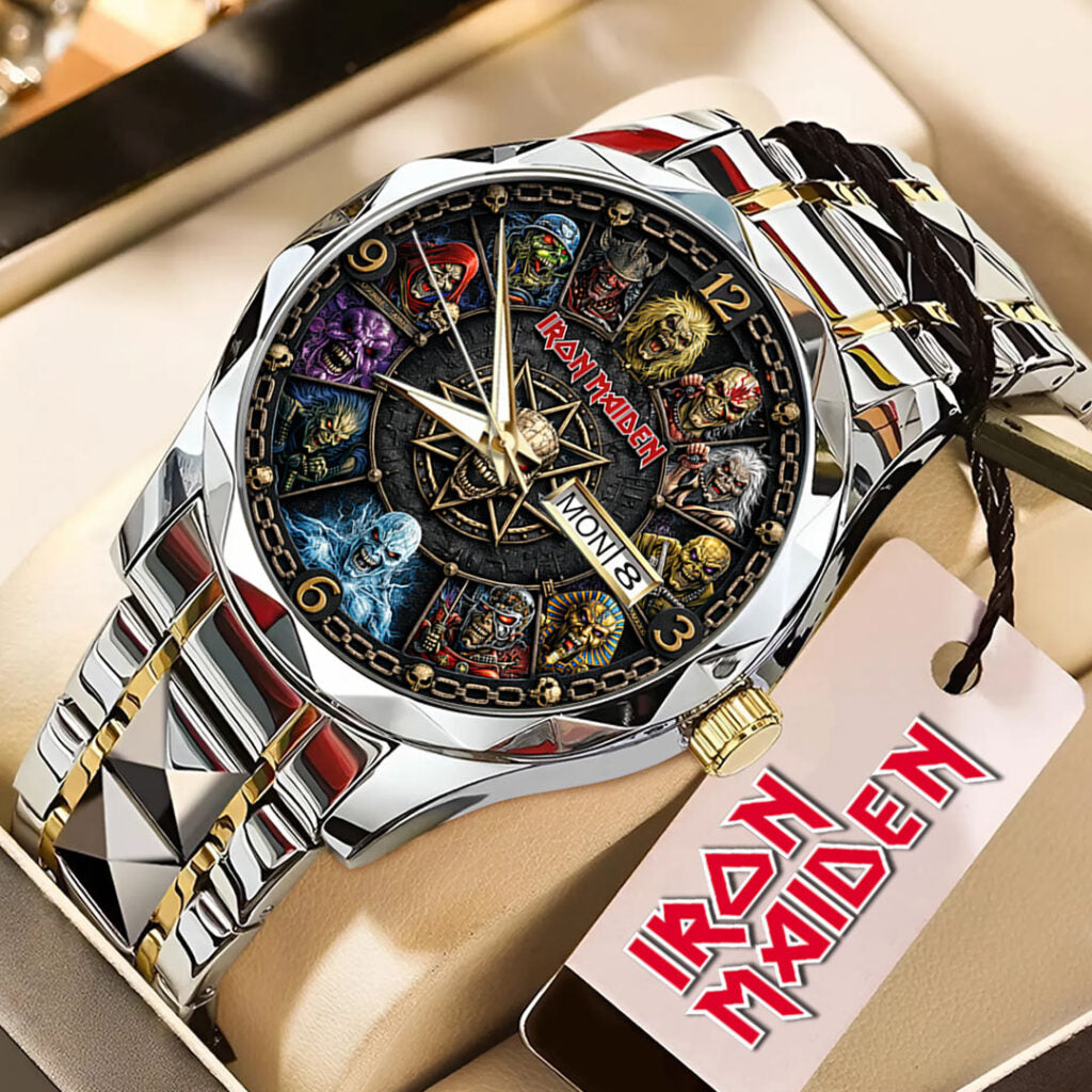Iron Maiden Alloy Luxury Quartz Watch - VANDH5075