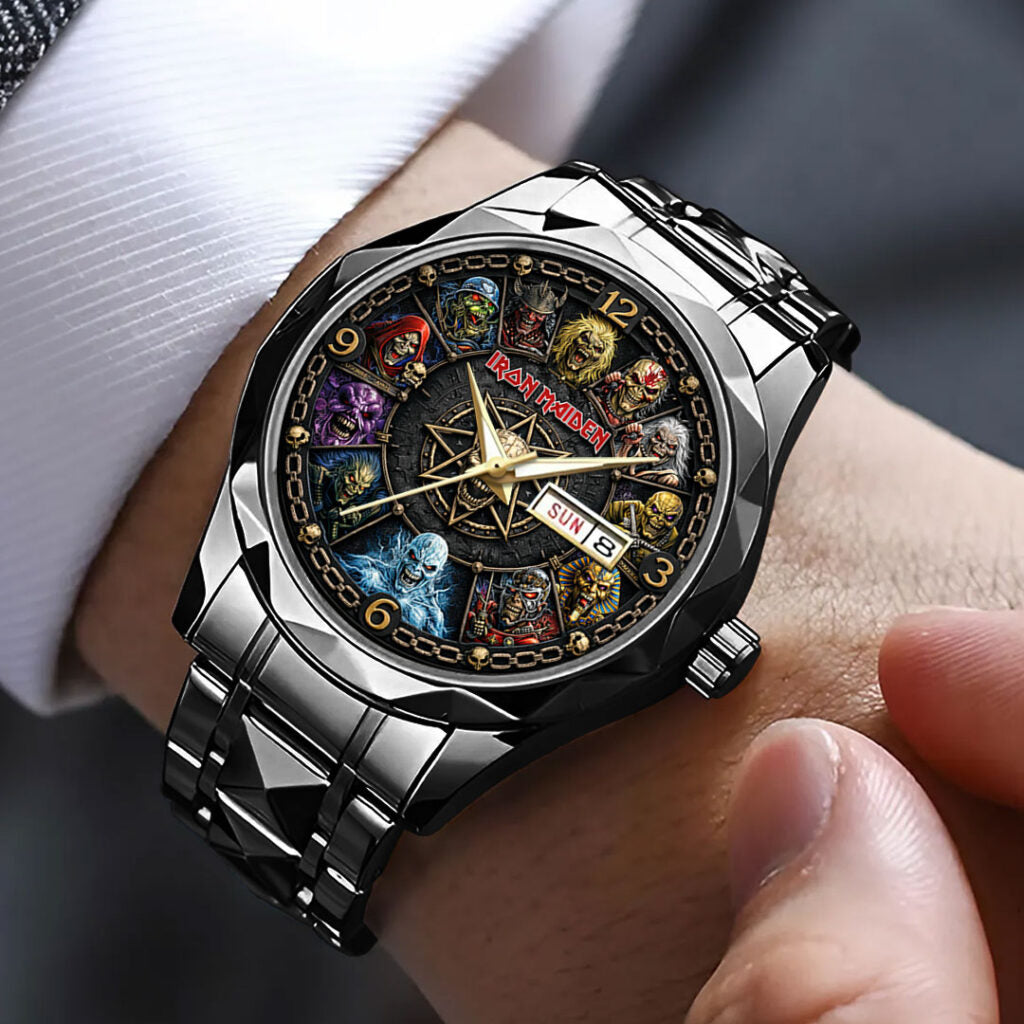 Iron Maiden Alloy Luxury Quartz Watch - VANDH5075