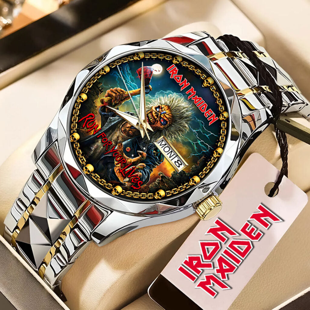 Iron Maiden Alloy Luxury Quartz Watch - VANDH5076