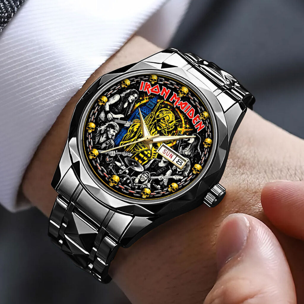 Iron Maiden Alloy Luxury Quartz Watch - VANDH5084