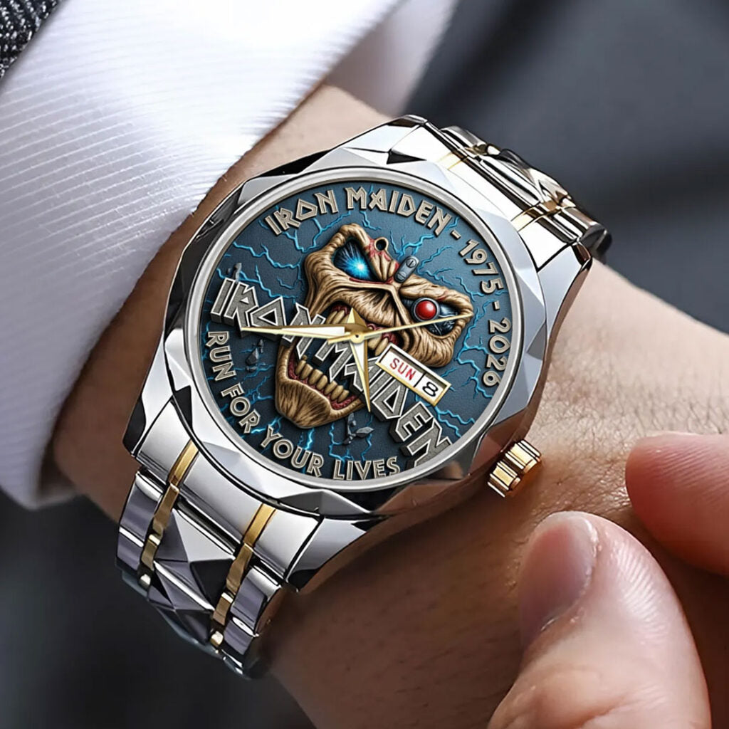 Iron Maiden Alloy Luxury Quartz Watch - TMTHU4059