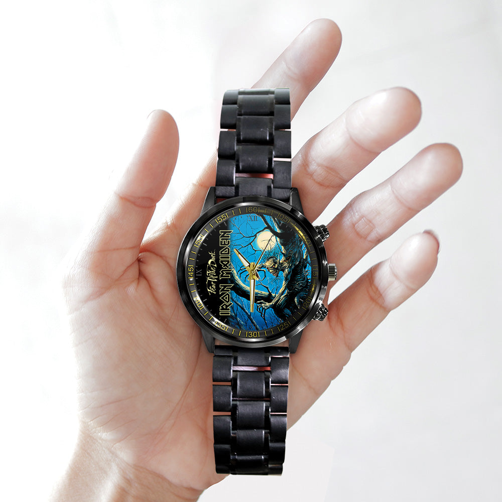 Iron Maiden Black Stainless Steel Watch - GNE 3073