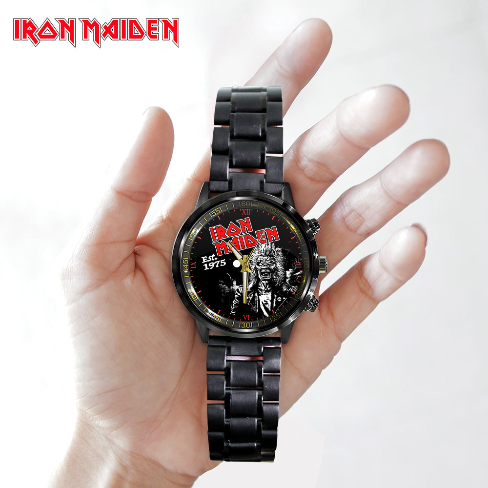 Iron Maiden Black Stainless Steel Watch - GNE 3080