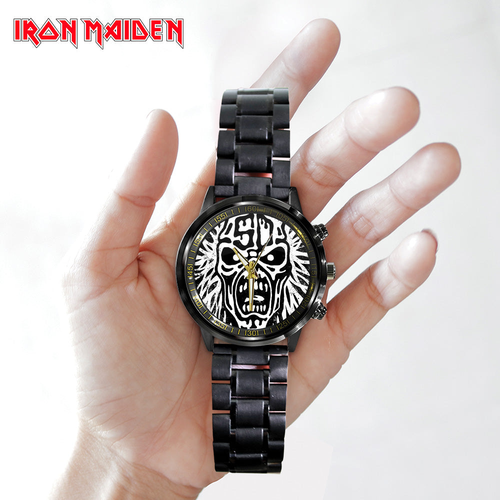 Iron Maiden Black Stainless Steel Watch - GNE 3142