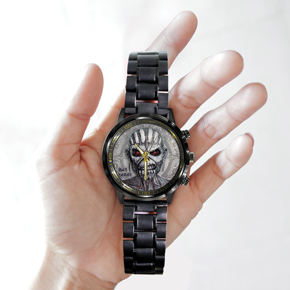 Iron Maiden Black Stainless Steel Watch - TANTN16211