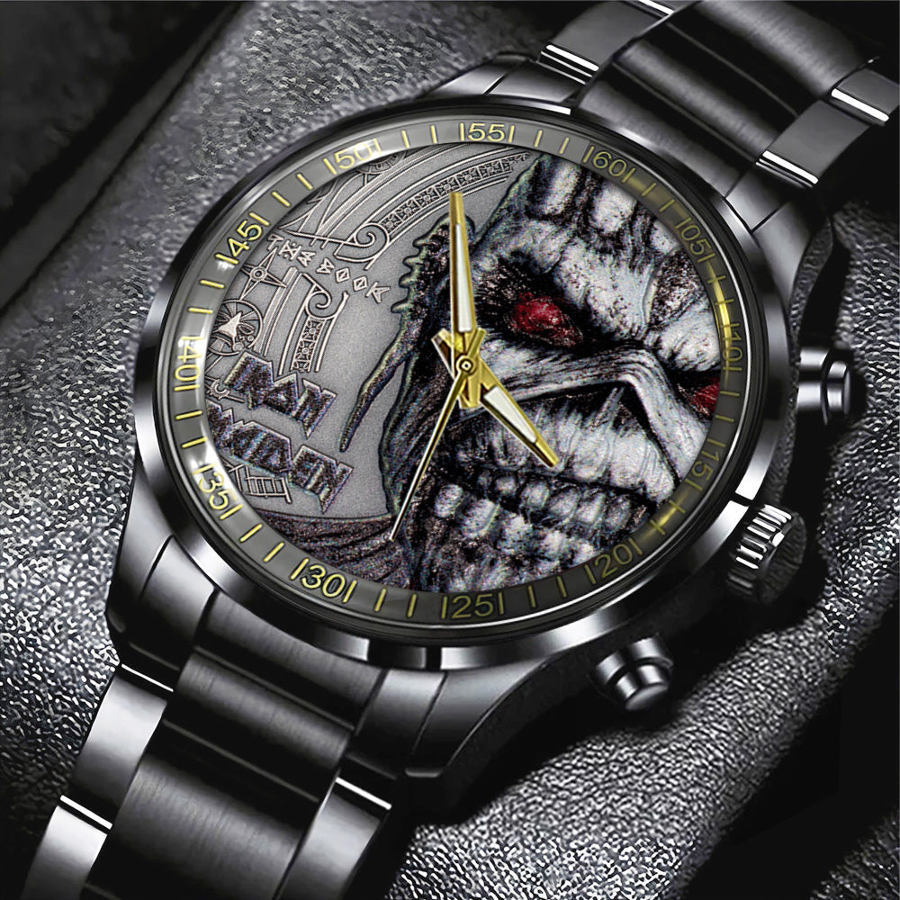 Iron Maiden Black Stainless Steel Watch - TANTN16213