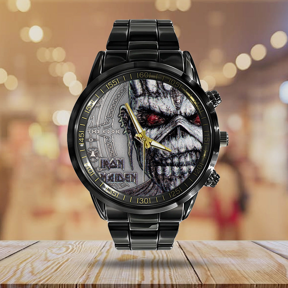 Iron Maiden Black Stainless Steel Watch - TANTN16213