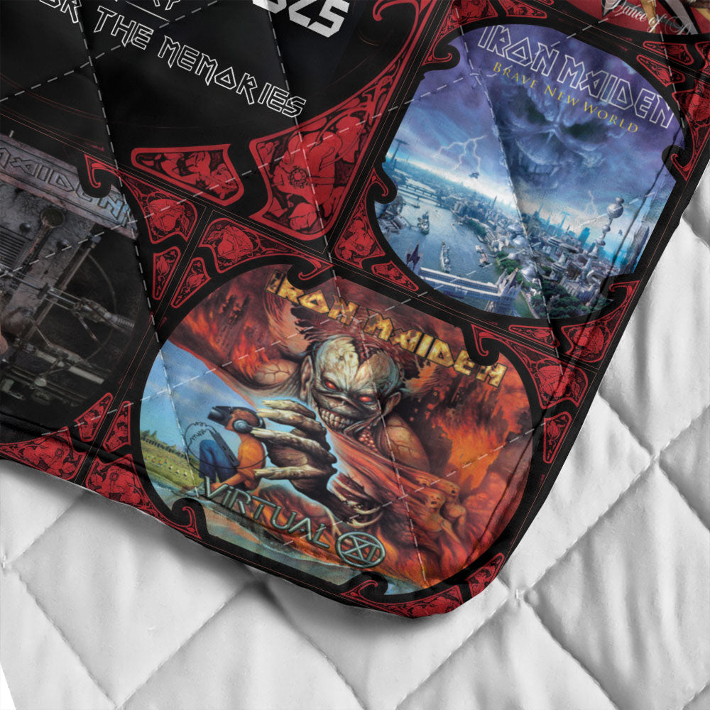 Iron Maiden Quilt Blanket - HOATT 10005
