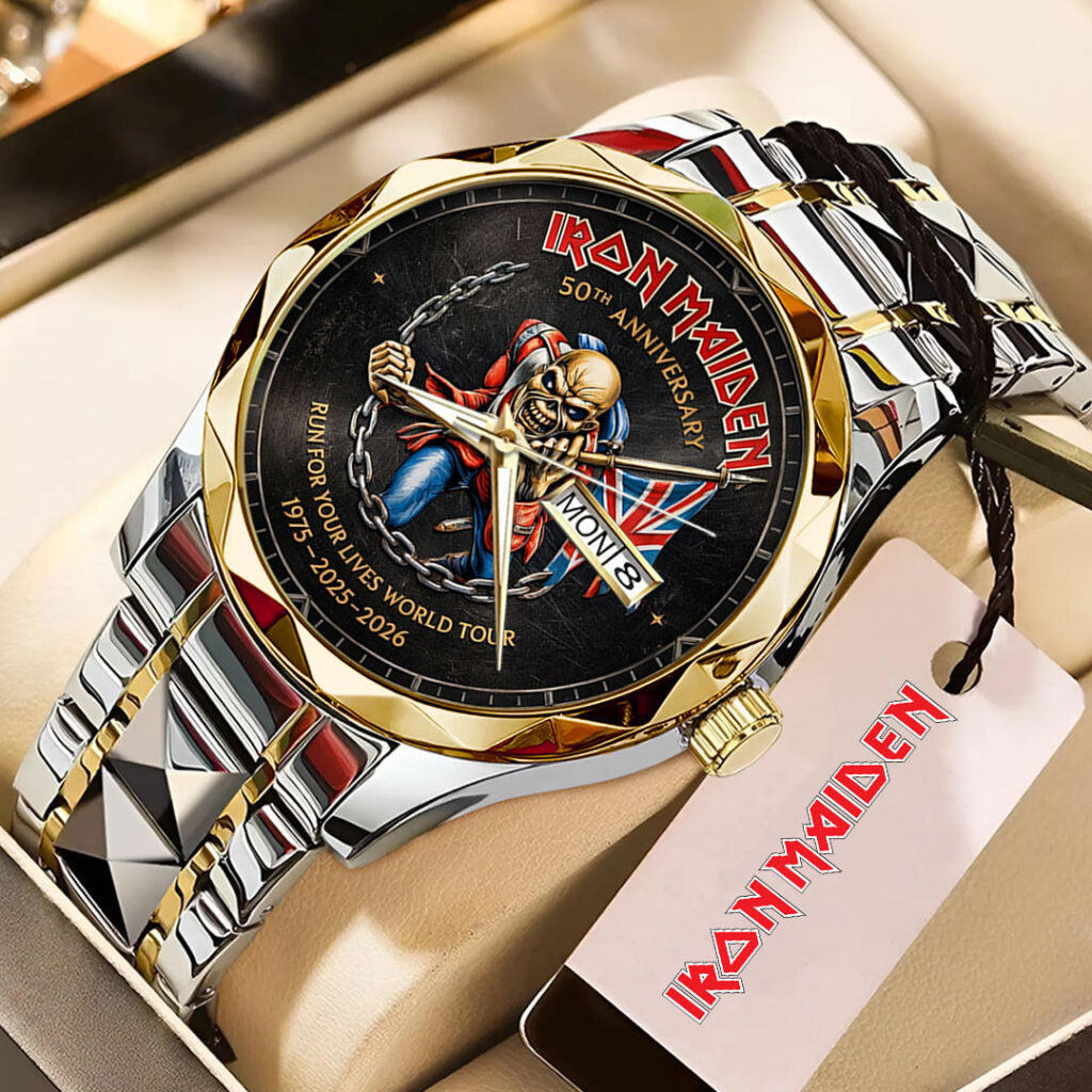 Iron Maiden 2026 World Tour Alloy Luxury Quartz Watch - VANDH5045