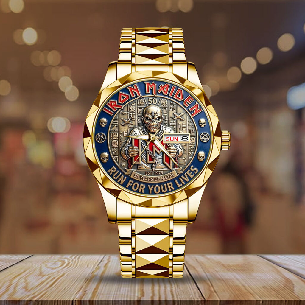 Iron Maiden 50th Anniversary Alloy Luxury Quartz Watch - TANTN21562