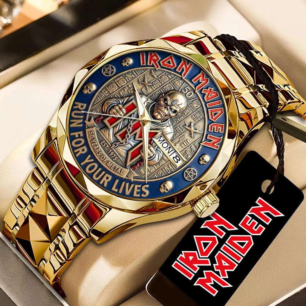 Iron Maiden 50th Anniversary Alloy Luxury Quartz Watch - TANTN21562