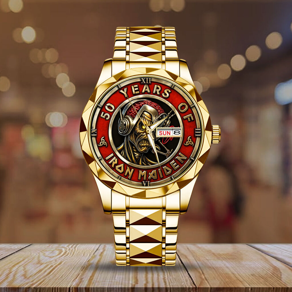 Iron Maiden 50th Anniversary Alloy Luxury Quartz Watch - TMTHU1945