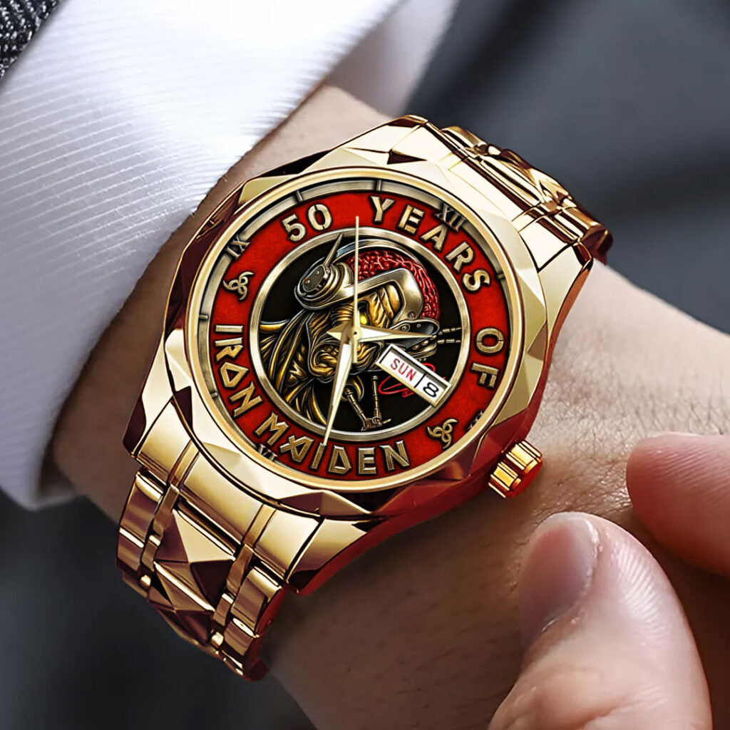 Iron Maiden 50th Anniversary Alloy Luxury Quartz Watch - TMTHU1945