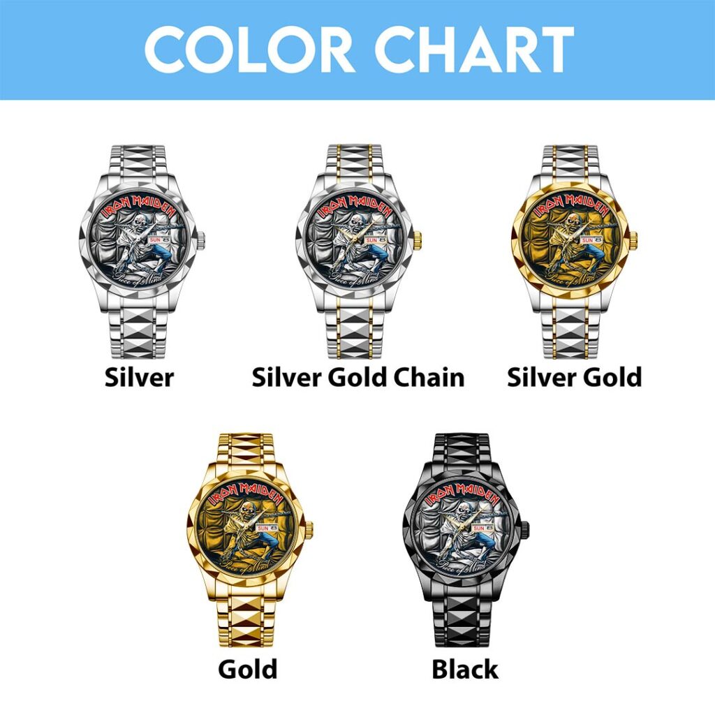 Iron Maiden Alloy Luxury Quartz Watch - HOATT19958