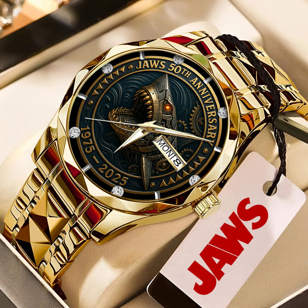 Jaws 50th Anniversary Alloy Luxury Quartz Watch - TMTHU454