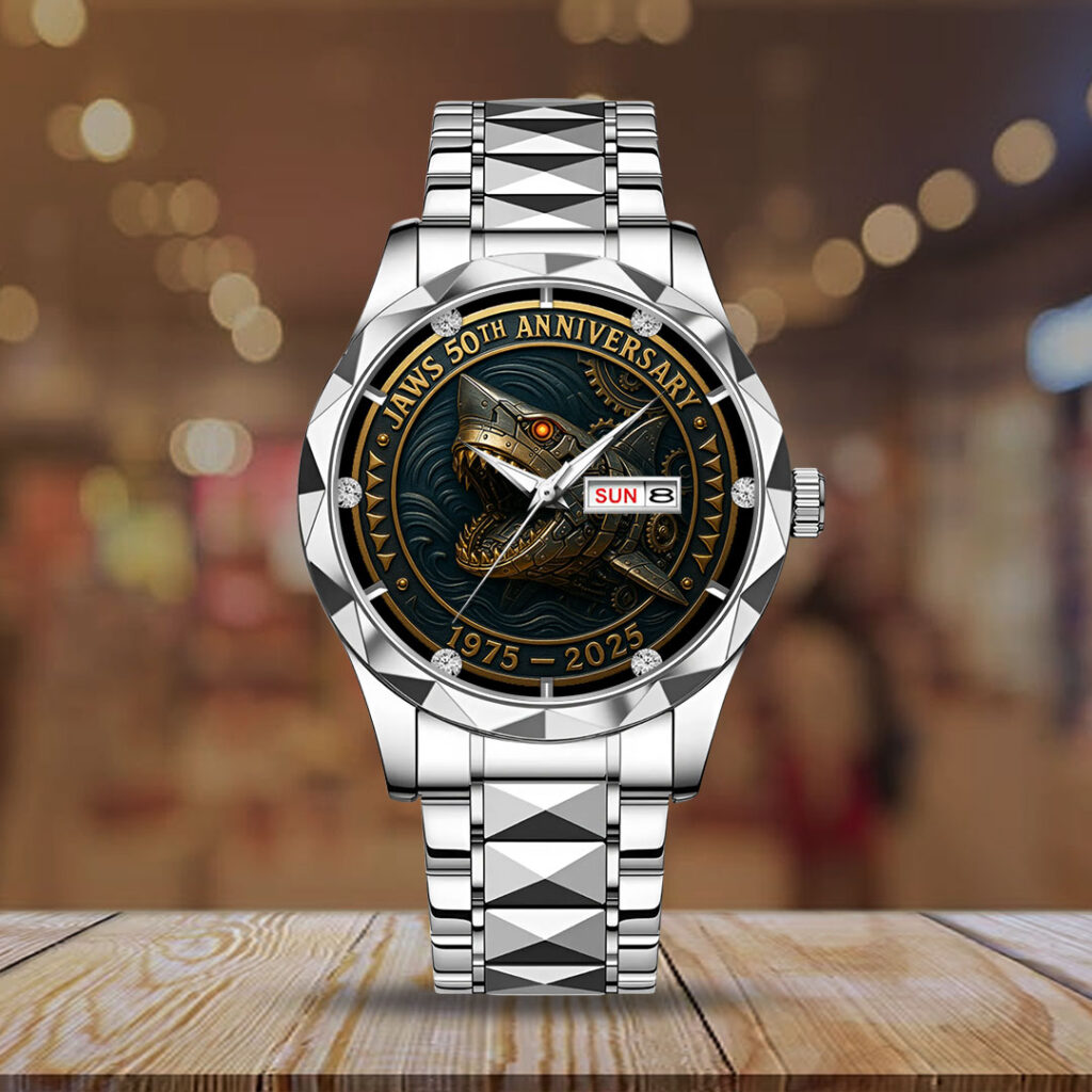 Jaws 50th Anniversary Alloy Luxury Quartz Watch - TMTHU454