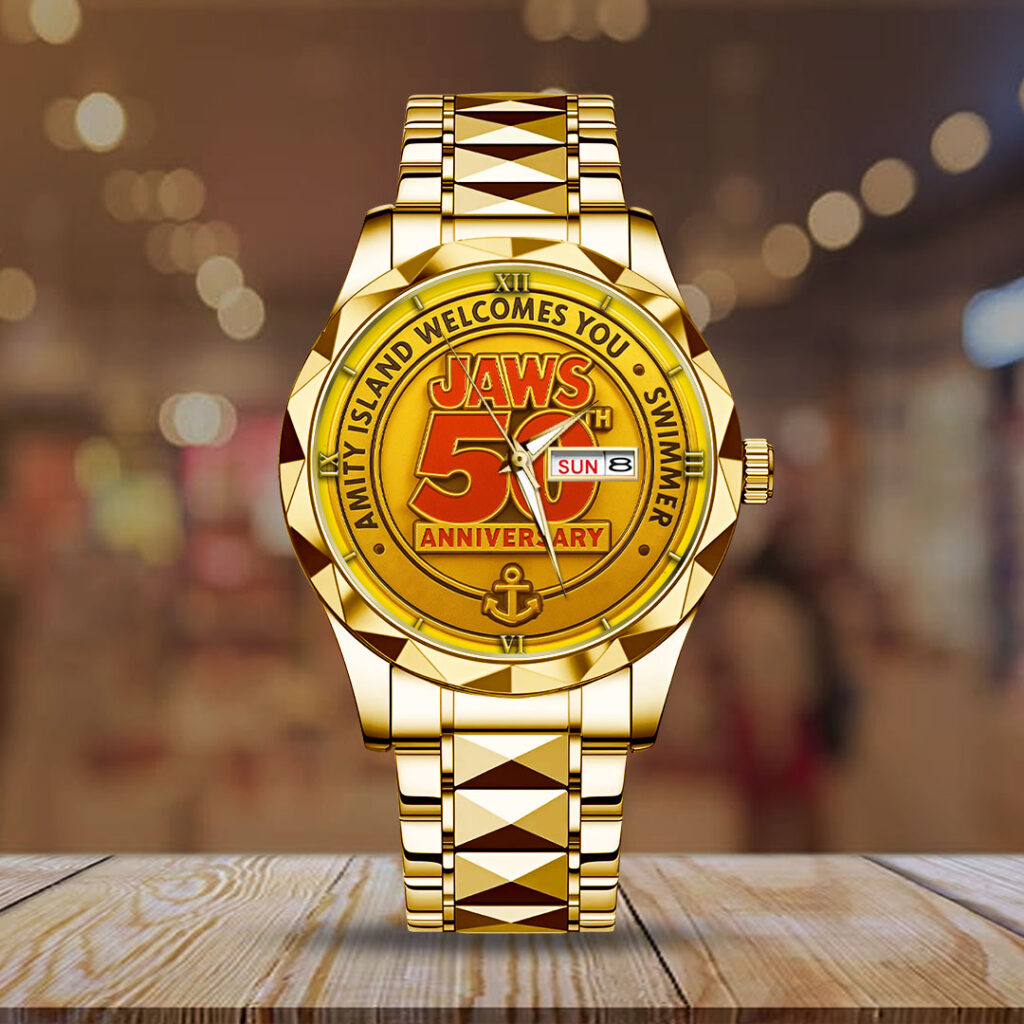 Jaws 50th Anniversary Alloy Luxury Quartz Watch - TMTHU568