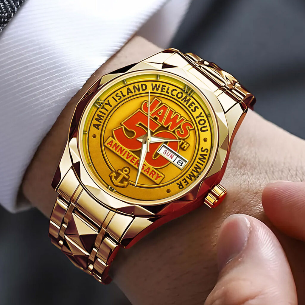 Jaws 50th Anniversary Alloy Luxury Quartz Watch - TMTHU568