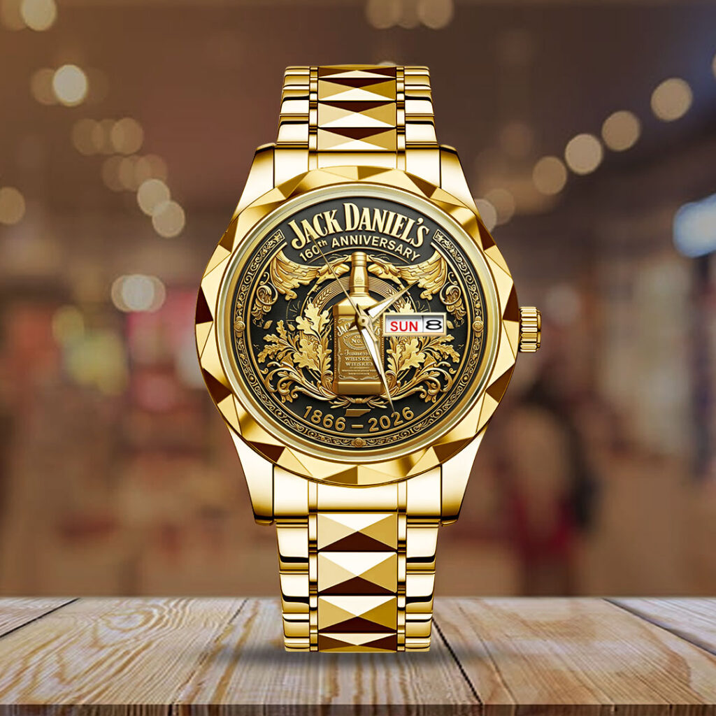 Jack Daniel’s 160th Anniversary Alloy Luxury Quartz Watch - TMTHU3732