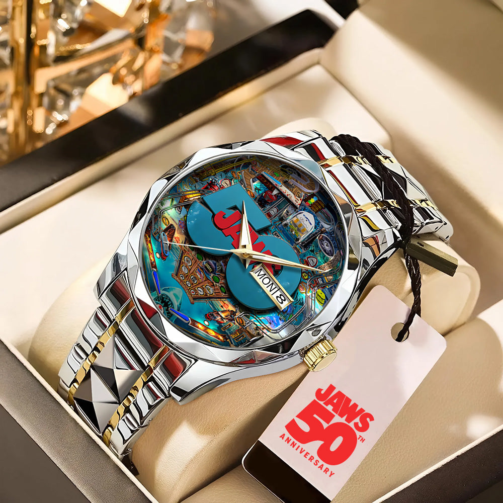 Jaws Alloy Luxury Quartz Watch - TANTN 14188