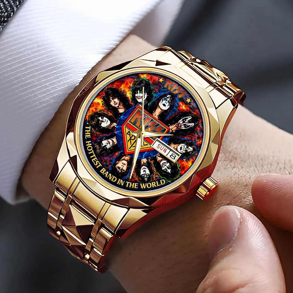 KISS Alloy Luxury Quartz Watch - TMTHU3316