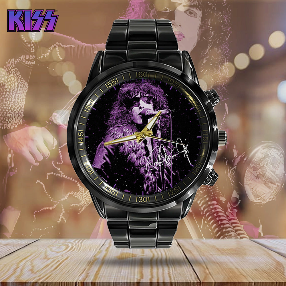 KISS Black Stainless Steel Watch - GNE 685