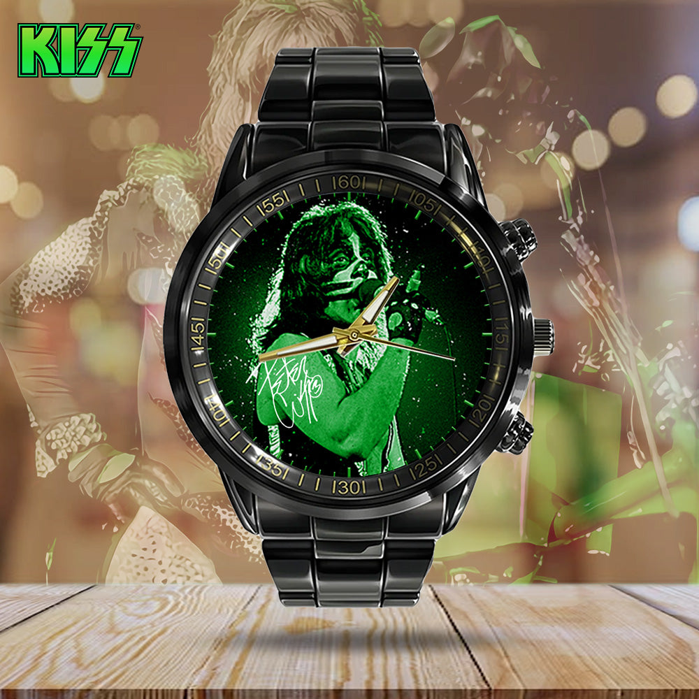 KISS Black Stainless Steel Watch - GNE 686