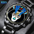KISS Black Stainless Steel Watch - GNE 716