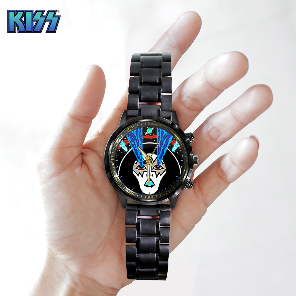 KISS Black Stainless Steel Watch - GNE 716