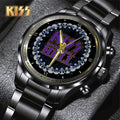 KISS Black Stainless Steel Watch - TANTN 7766