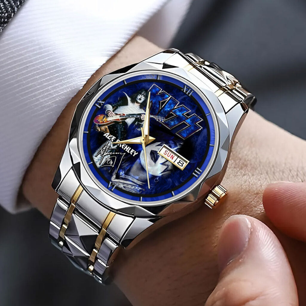 KISS x Ace Frehley Alloy Luxury Quartz Watch - HOATT13953