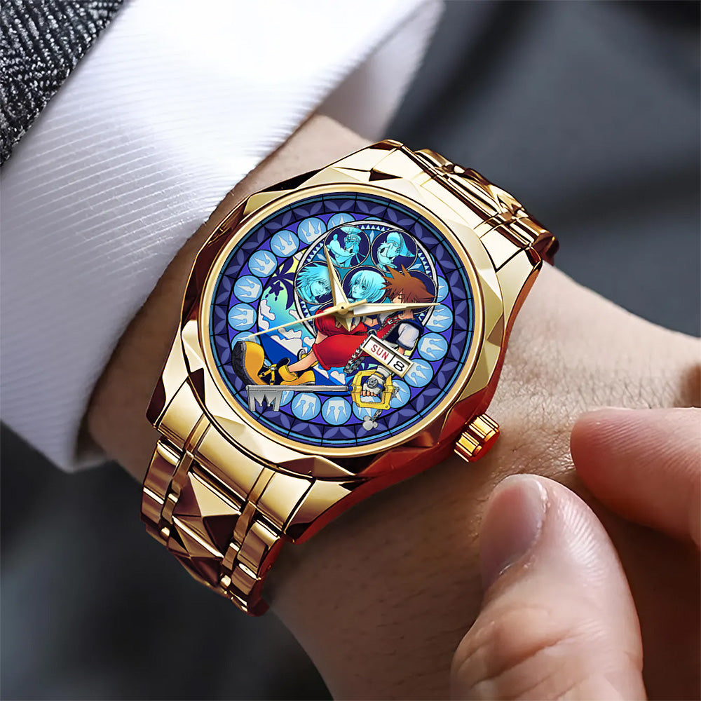 Kingdom Hearts 25th Anniversary Alloy Luxury Quartz Watch - GNE7116