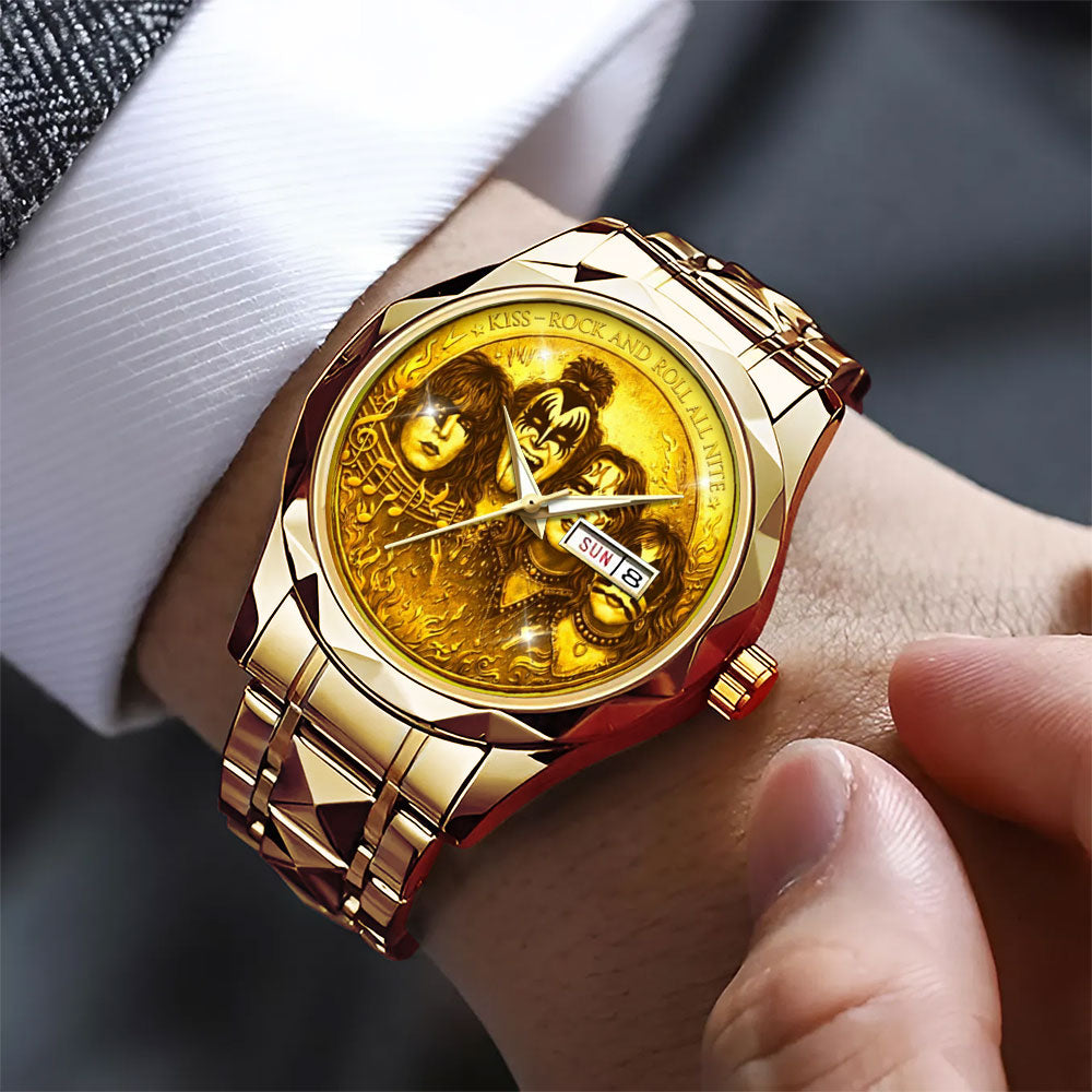 KISS Alloy Luxury Quartz Watch - MAITM14689