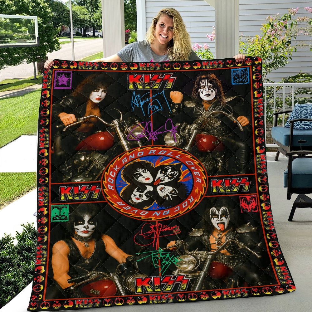 KISS Quilt Blanket - GNE NEW230