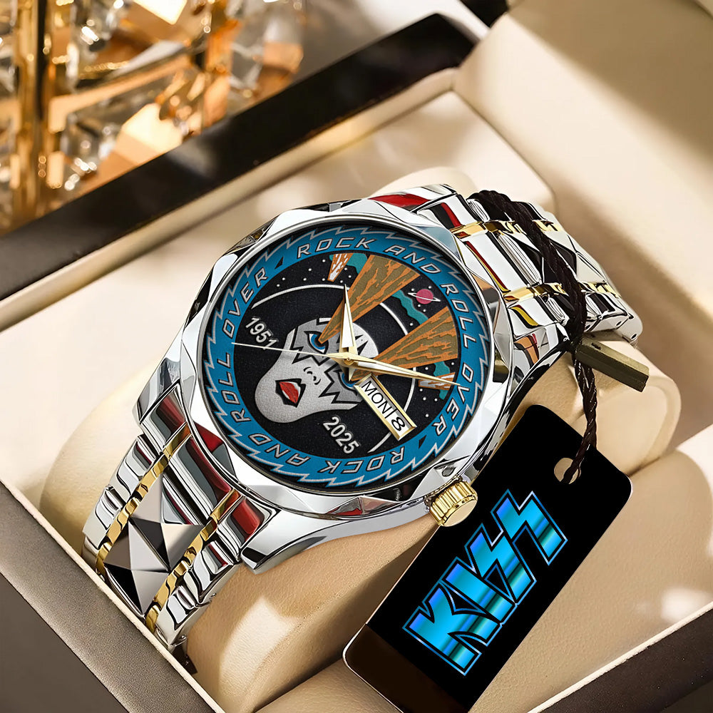 KISS x Ace Frehley Alloy Luxury Quartz Watch - TANTN17566