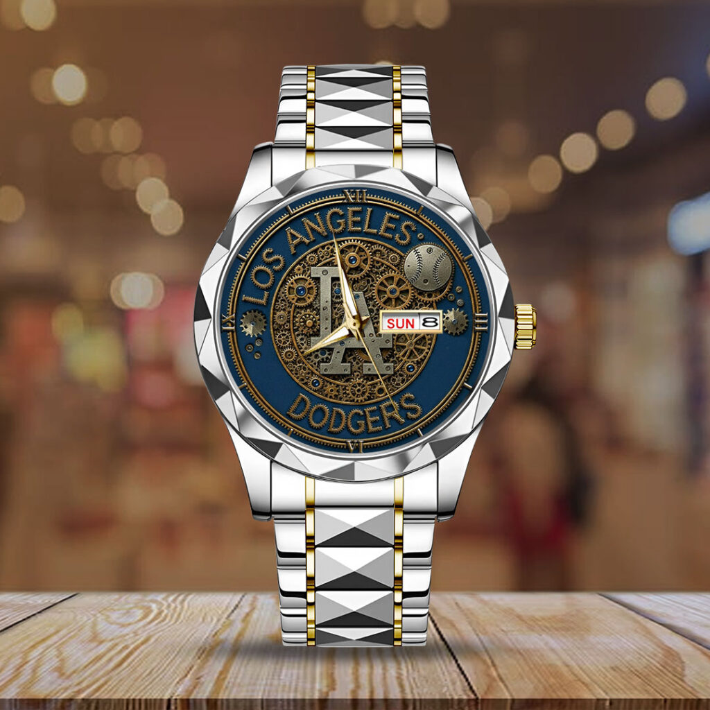 Los Angeles Dodgers Alloy Luxury Quartz Watch - TMTHU1662