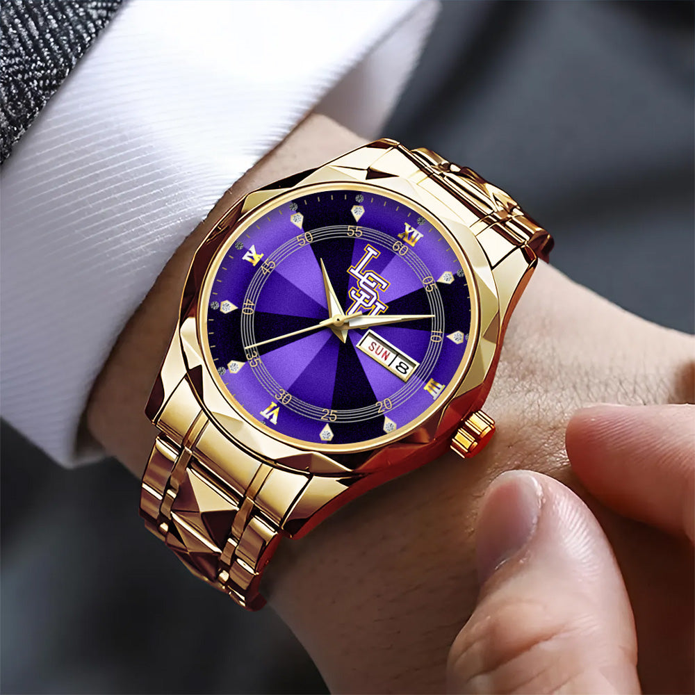 LSU Tigers Baseball Alloy Luxury Quartz Watch - GNE 3827