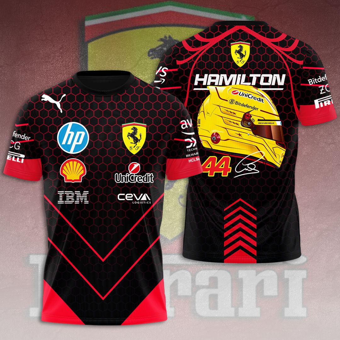 Scuderia Ferrari x Lewis Hamilton 3D Apparel – HOATT 9581
