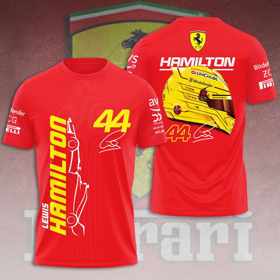 Scuderia Ferrari x Lewis Hamilton 3D Apparel – HOATT 9583