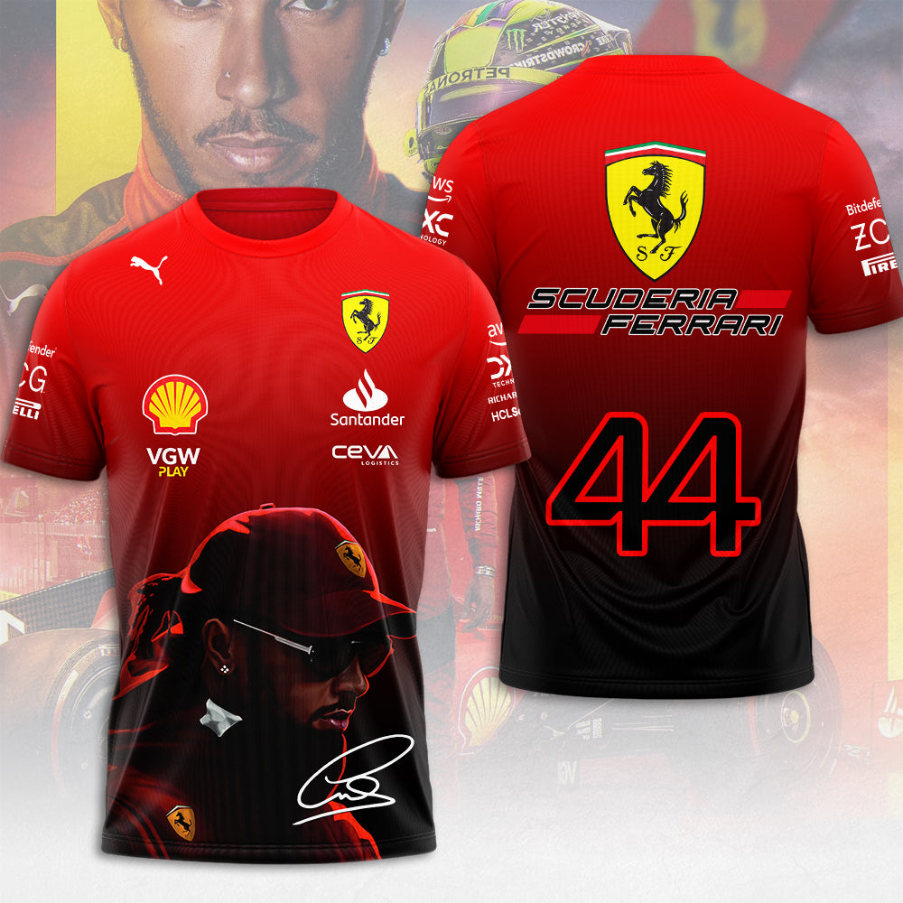 Lewis Hamilton x Scuderia Ferrari 3D Apparel – MAITM 9324