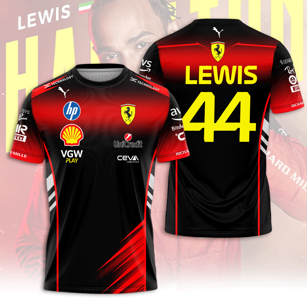 Scuderia Ferrari x Lewis Hamilton 3D Apparel – ANHNV 5943