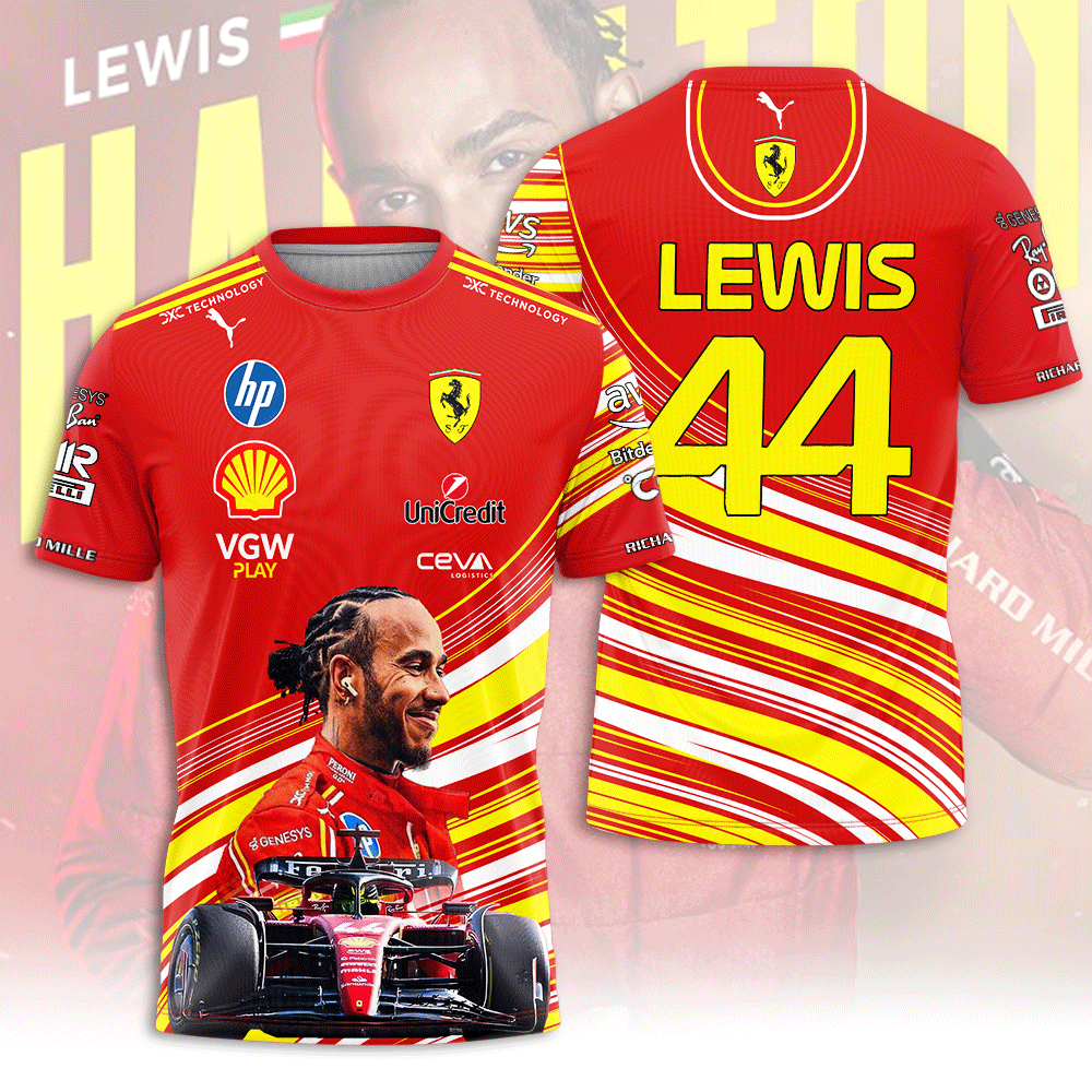 Scuderia Ferrari x Lewis Hamilton 3D Apparel – ANHNV 6062