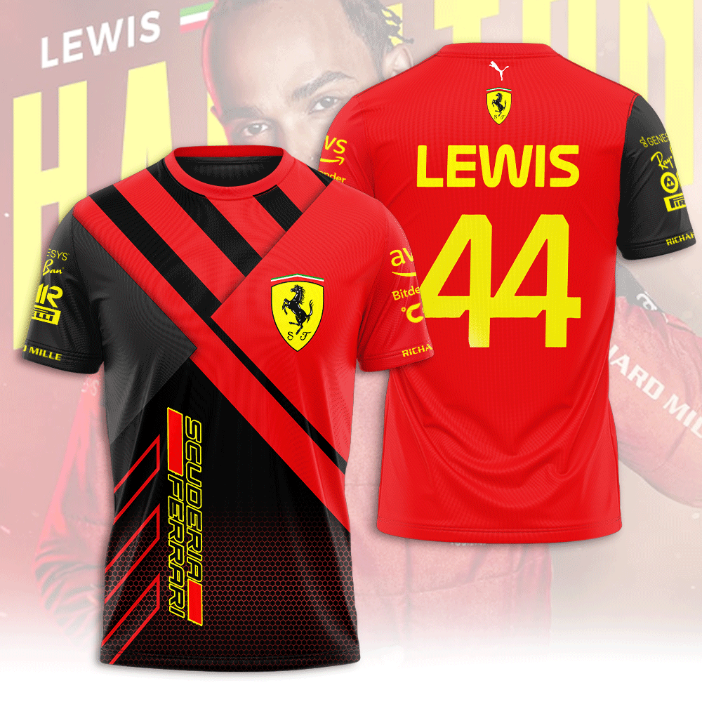 Scuderia Ferrari x Lewis Hamilton 3D Apparel – ANHNV 6154