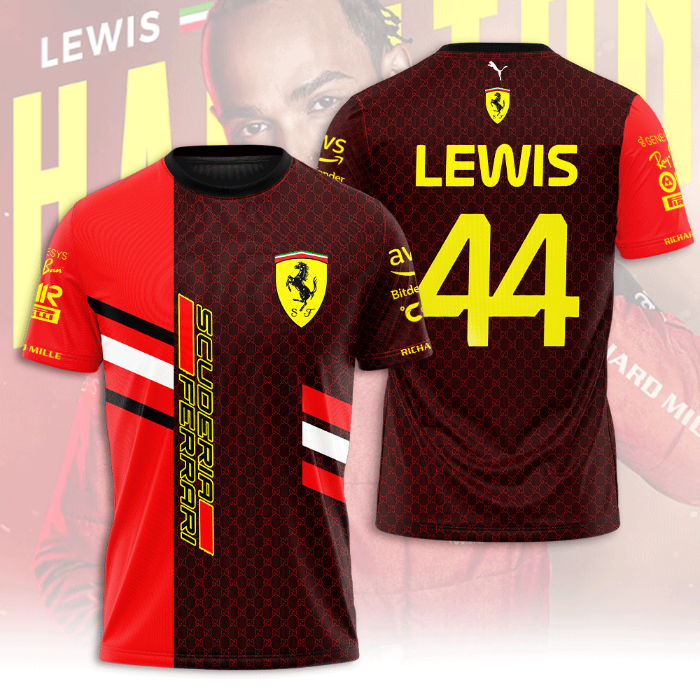Scuderia Ferrari x Lewis Hamilton 3D Apparel – ANHNV 6213