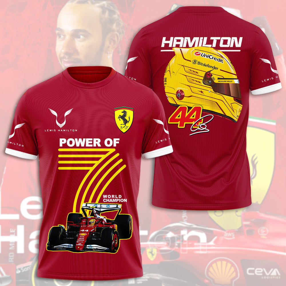 Scuderia Ferrari x Lewis Hamilton 3D Apparel – HOATT 9585