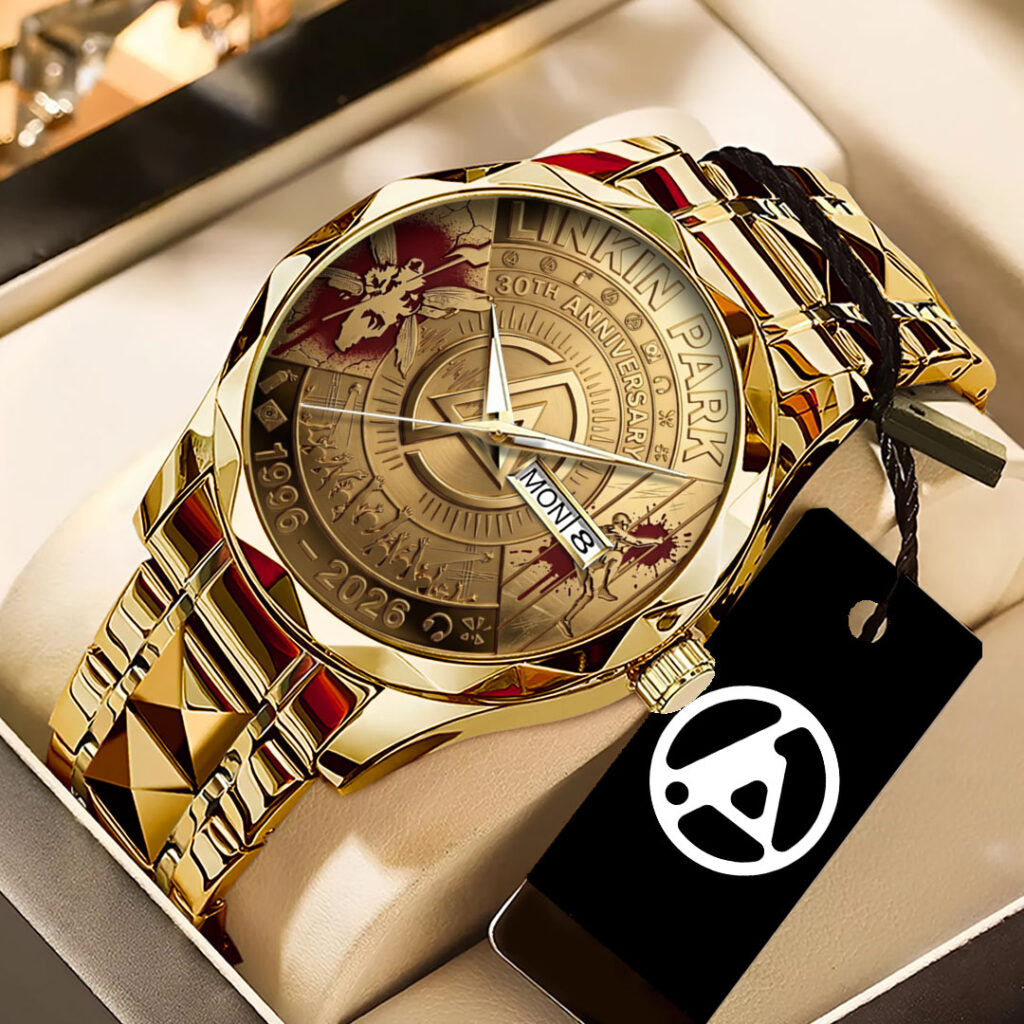Linkin Park 30th Anniversary Alloy Luxury Quartz Watch - TANTN22595
