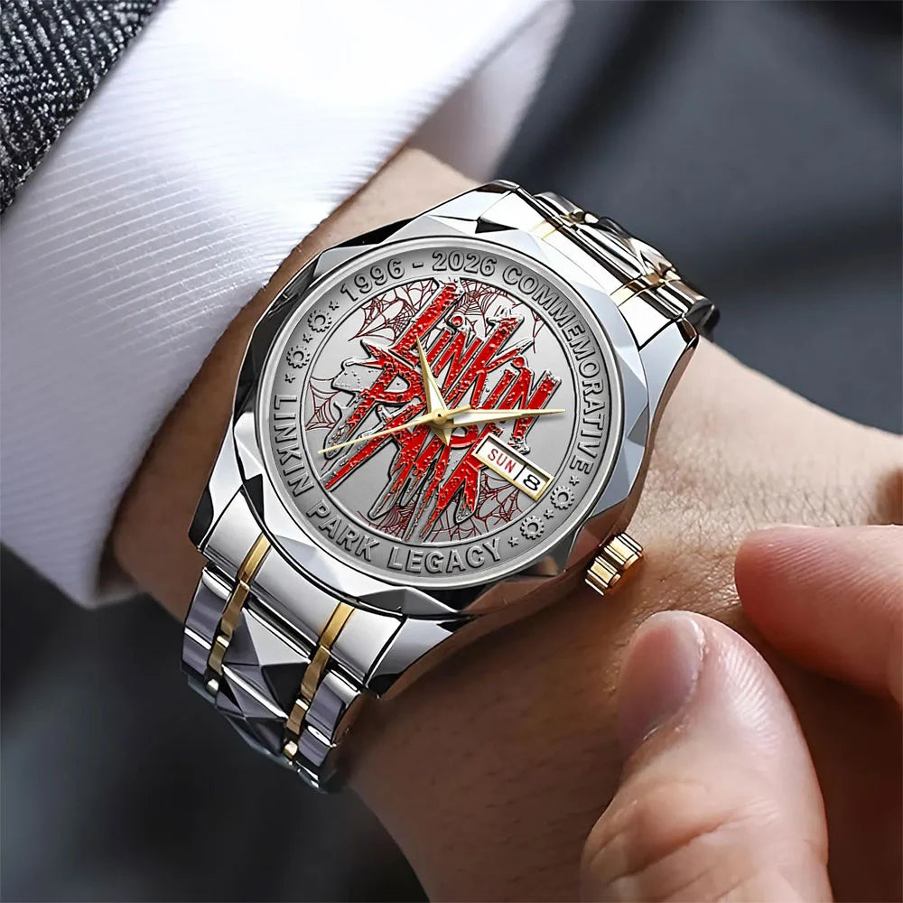 Linkin Park 30th Anniversary Alloy Luxury Quartz Watch - TANTN25010